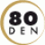 80 den